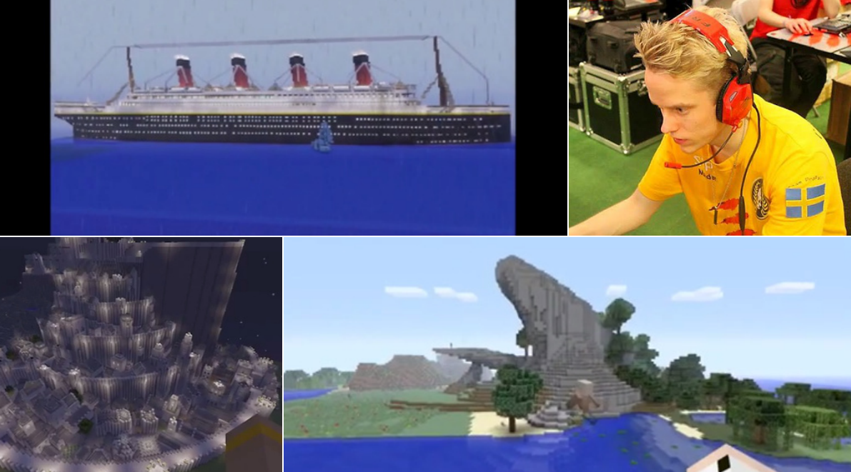 Lejonkungen, E-sport, Titanic, Minecraft, Dreamhack